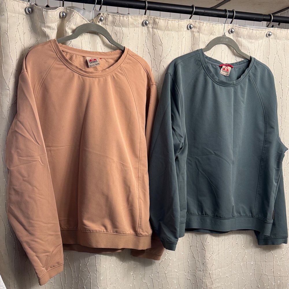 Gerry Sweaters - Peach and Teal